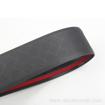 ABS Black Car Rear Bumper Plate Cover